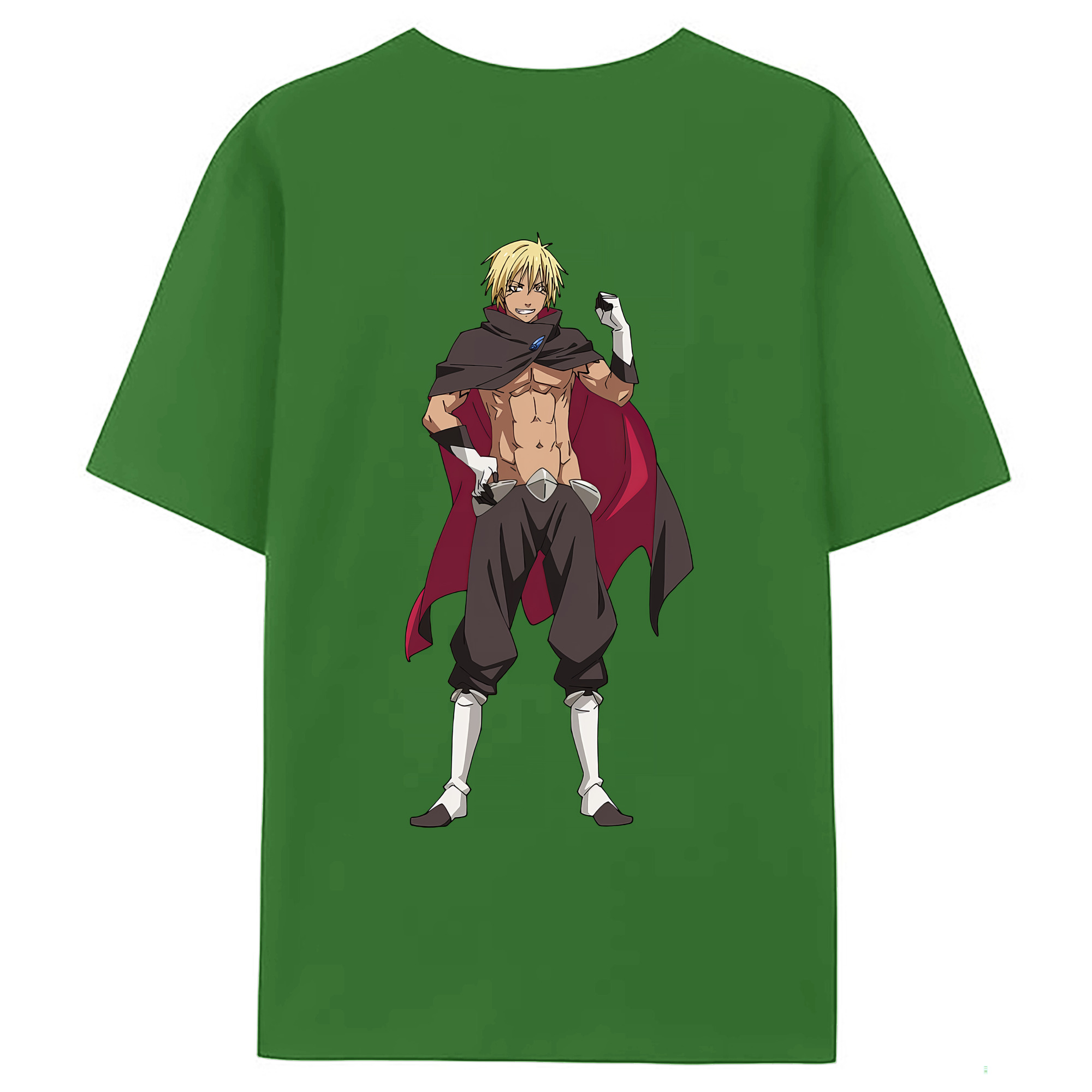 （画像用） 転スラ Regarding Reincarnated to Slime レディース半袖Tシャツ(バックプリント)